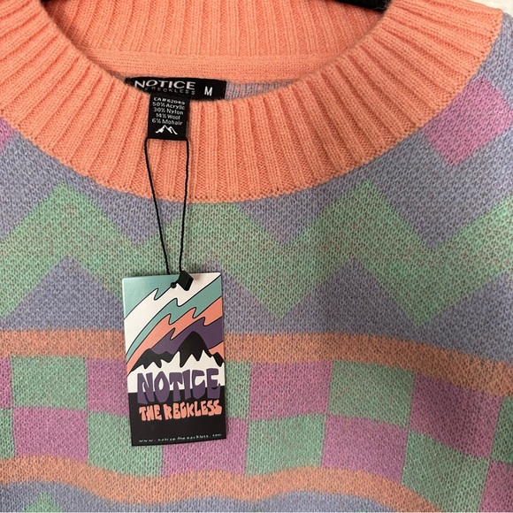 NWT Nordic Coast Notice the Reckless Sweater - Picture 3 of 4